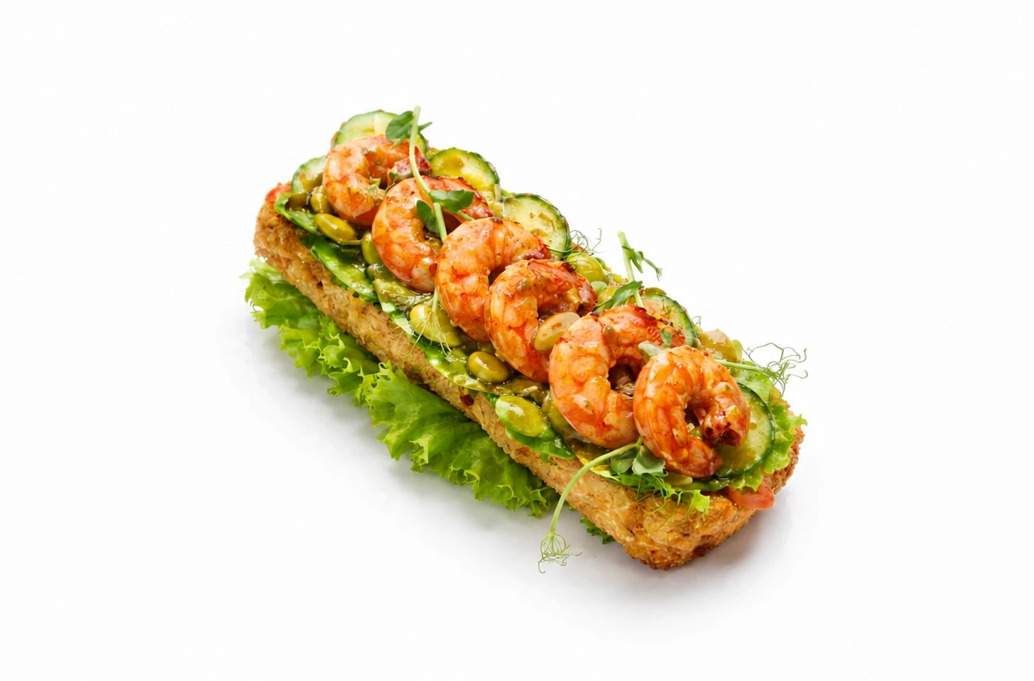 Roll Dog cu Creveți